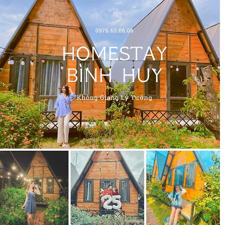 Bugalow Binh Huy Homestay 목쩌우 외부 사진